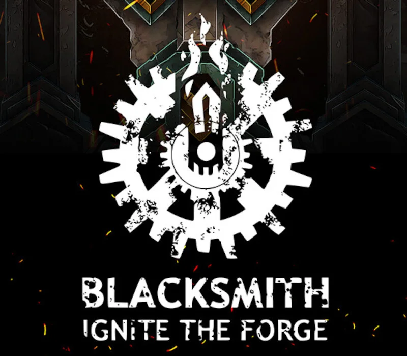 Blacksmith Ignite the Forge cover: white flaming gear logo over BLACKSMITH IGNITE THE FORGE