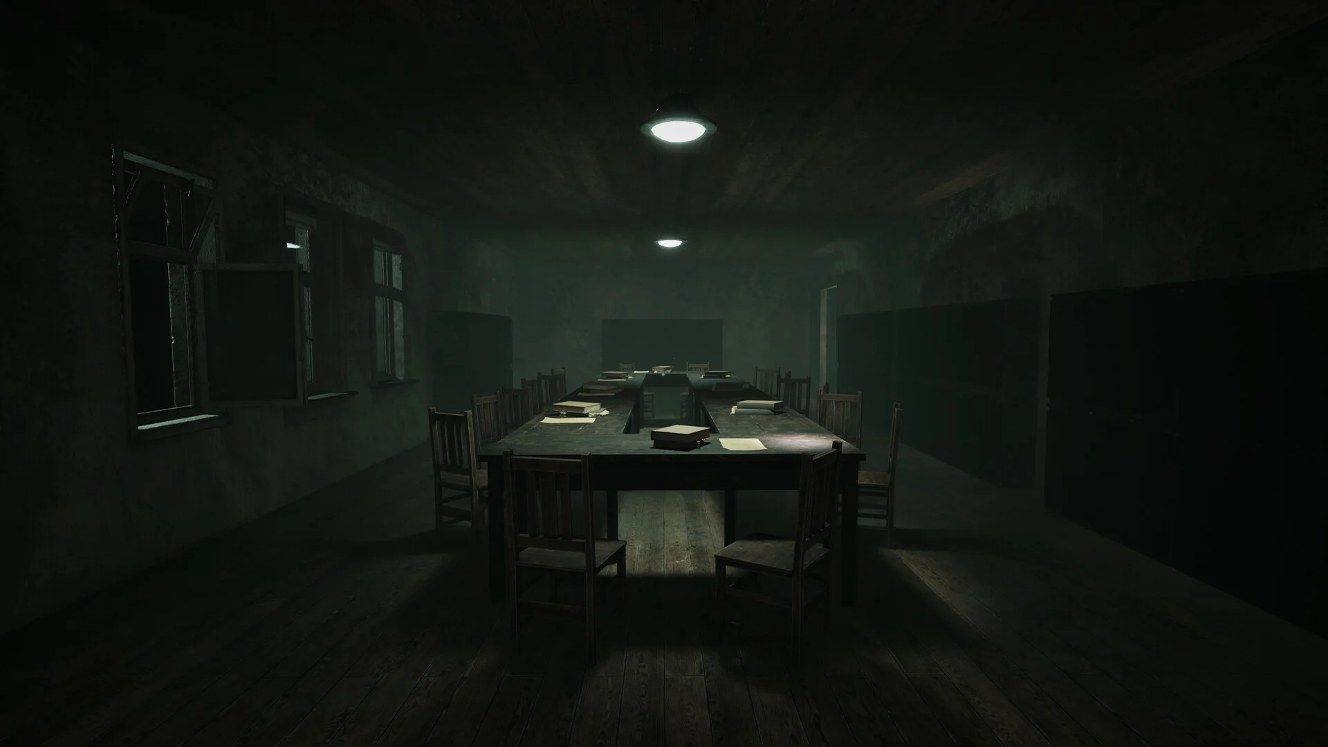 Frost-Buried Truth imprisoned facility survival scene