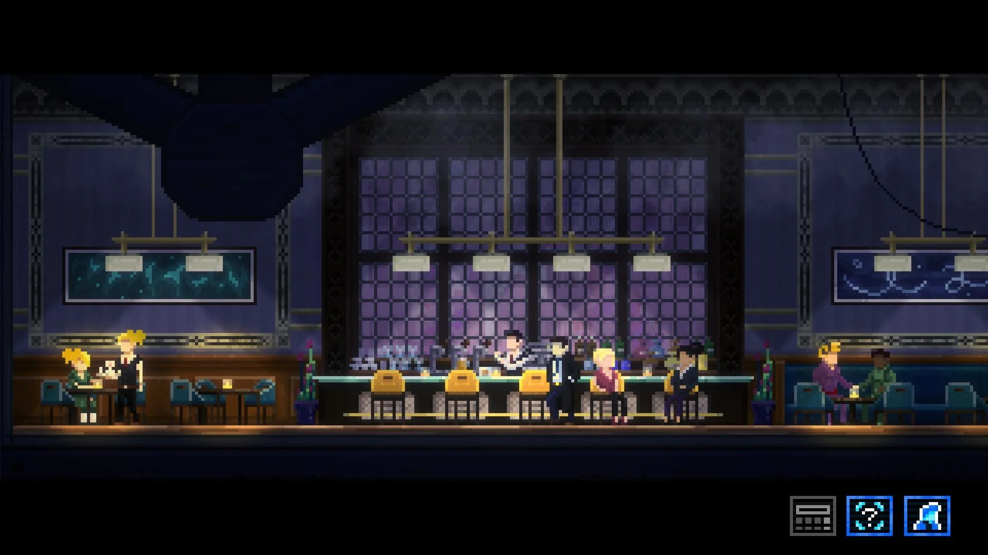 Lacuna point-and-click room