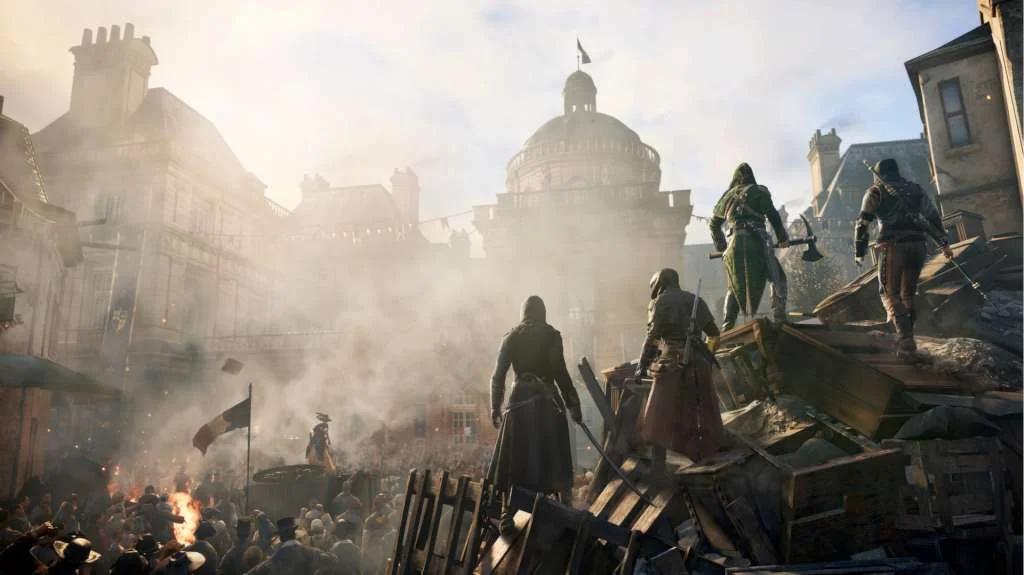 Assassins Creed Unity online co-op 2-4 Paris streets