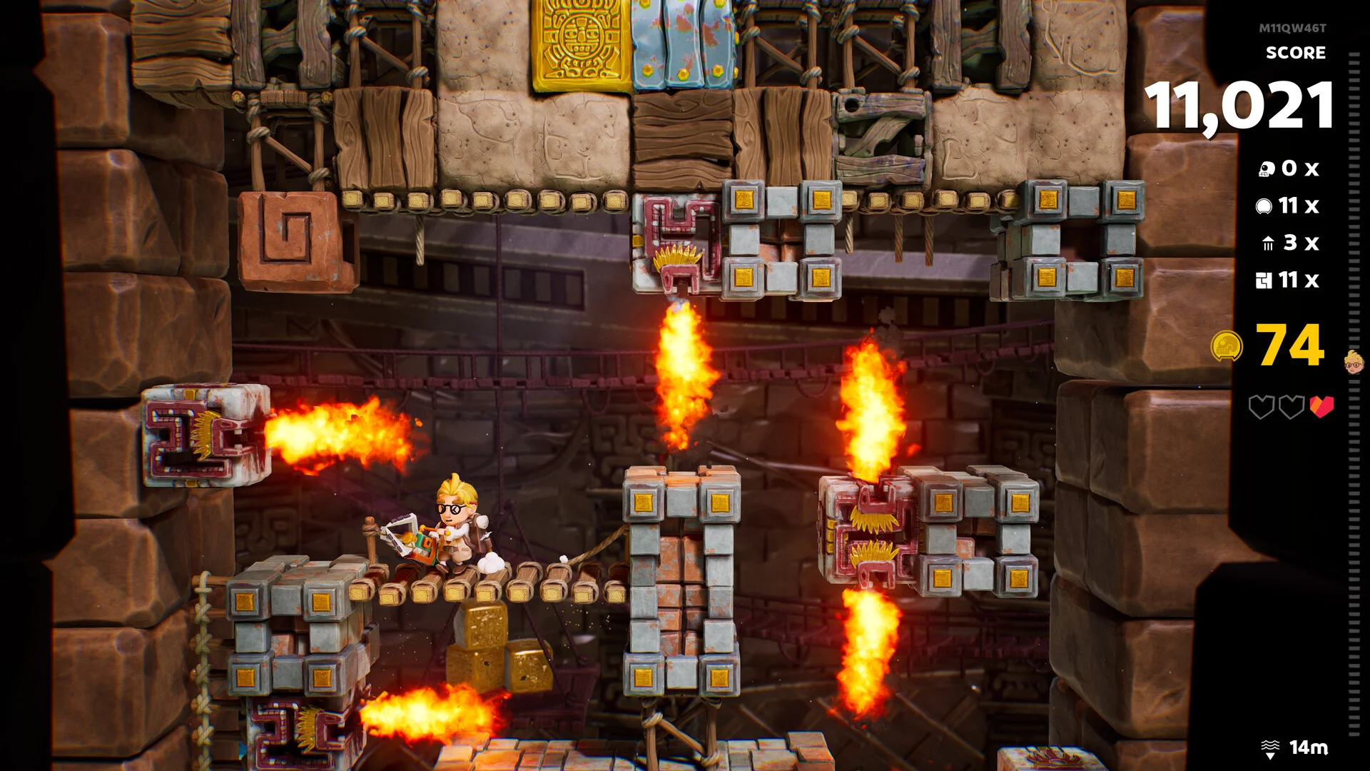 Pit Panic partial controller solo platformer Windows