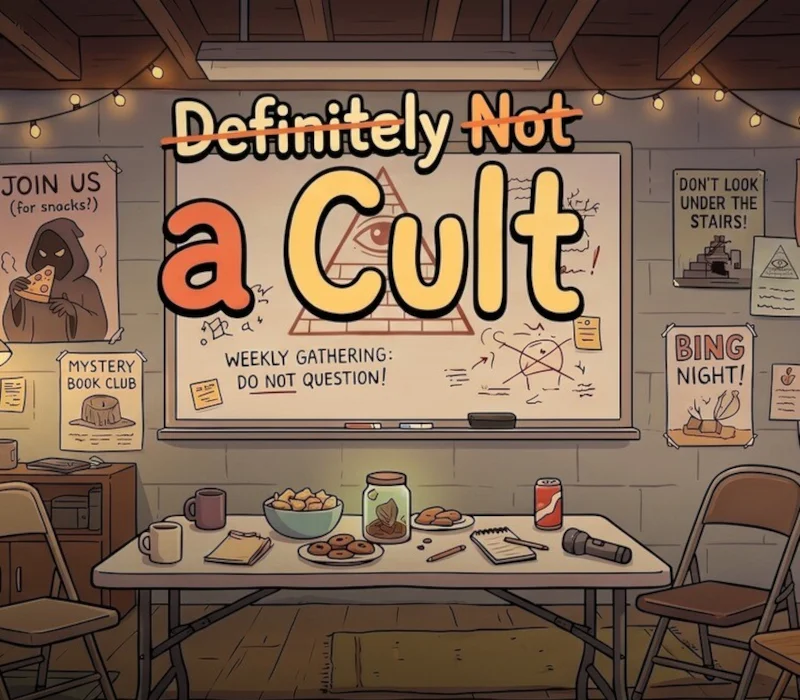 Definitely Not a Cult cover of a calm community base