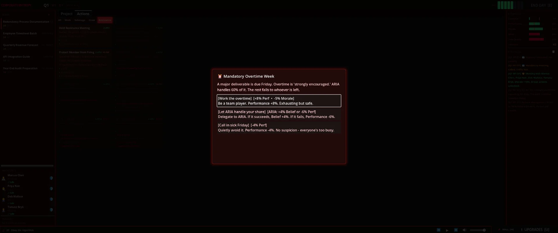 Corporate Entropy Steam Key Global gameplay screenshot