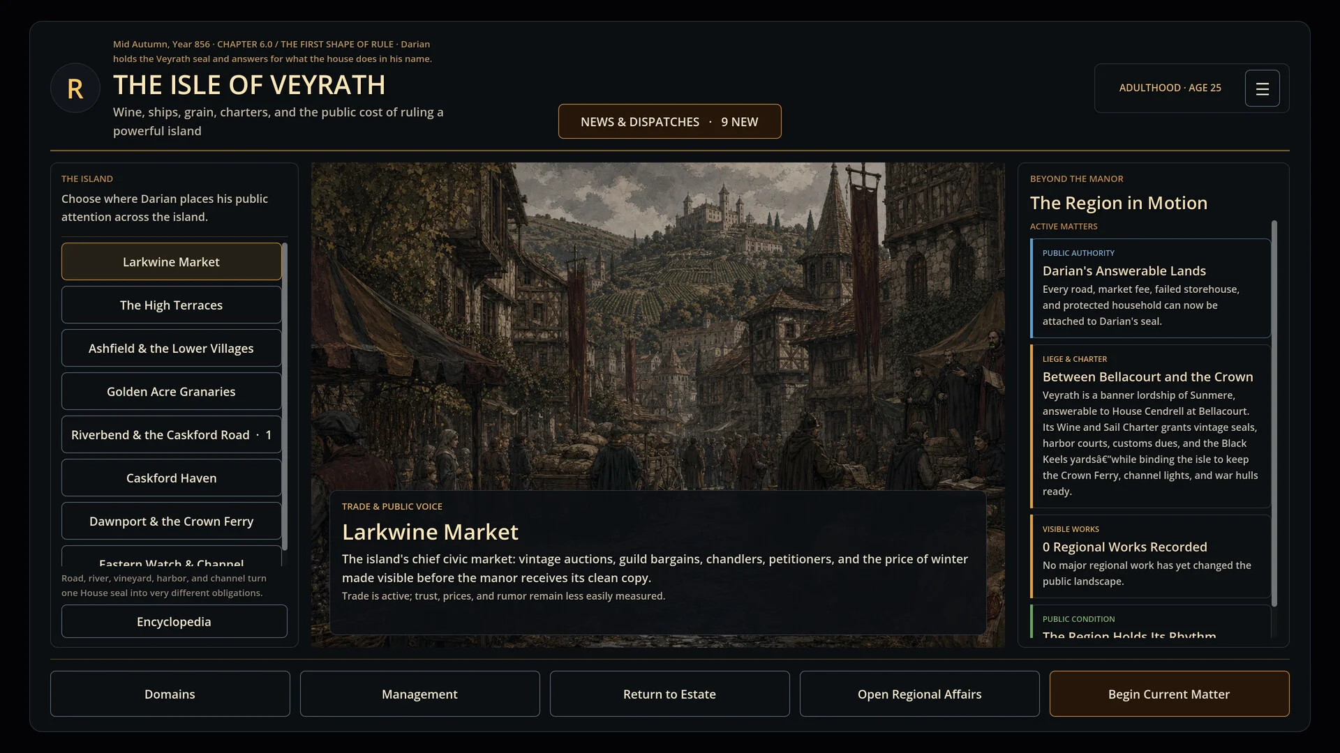 Blood Without a Name Forgeborn Studios consequence-driven rule screenshot