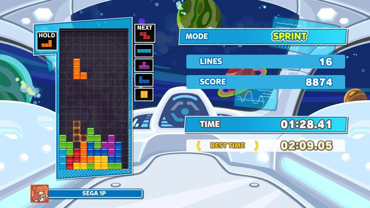 Puyo Puyo Tetris 2 Xbox mixed Puyo Tetris crossover board