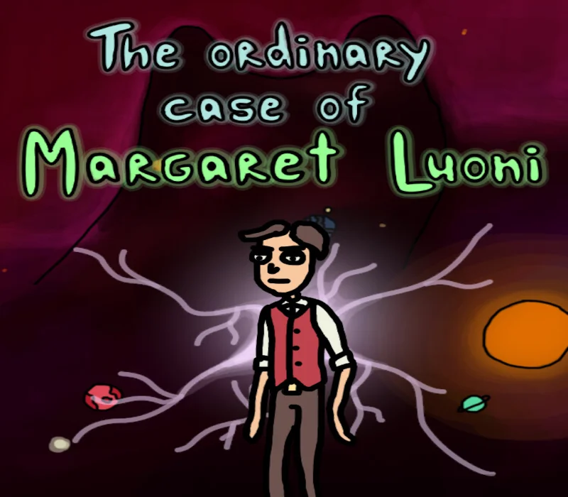 The ordinary case of Margaret Luoni cover art, Robohamster sci-fi detective