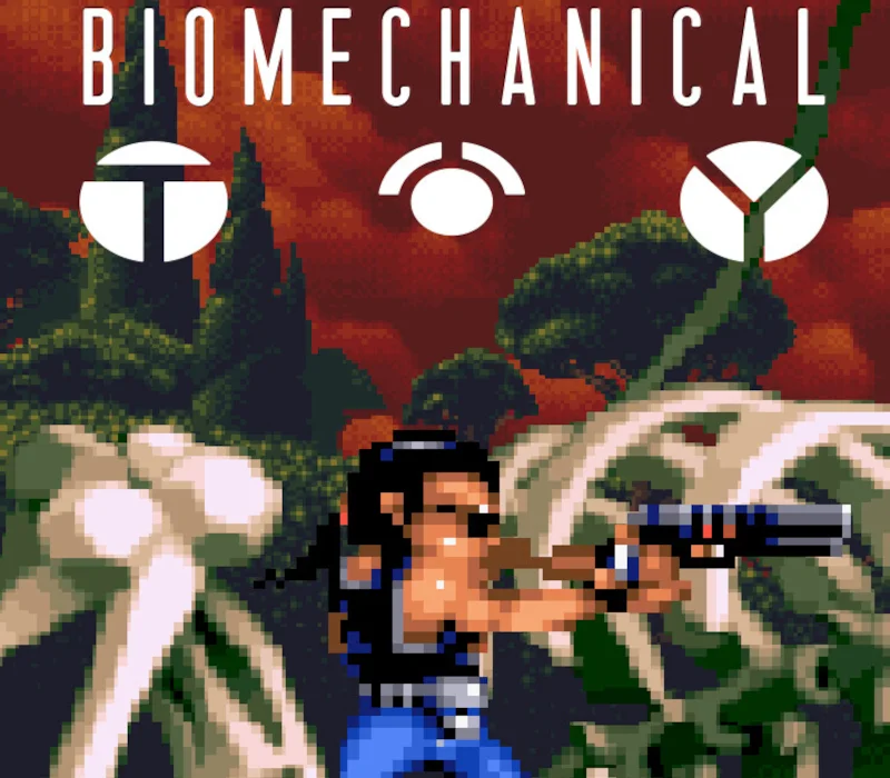 Biomechanical Toy QUByte Classics cover, run and gun