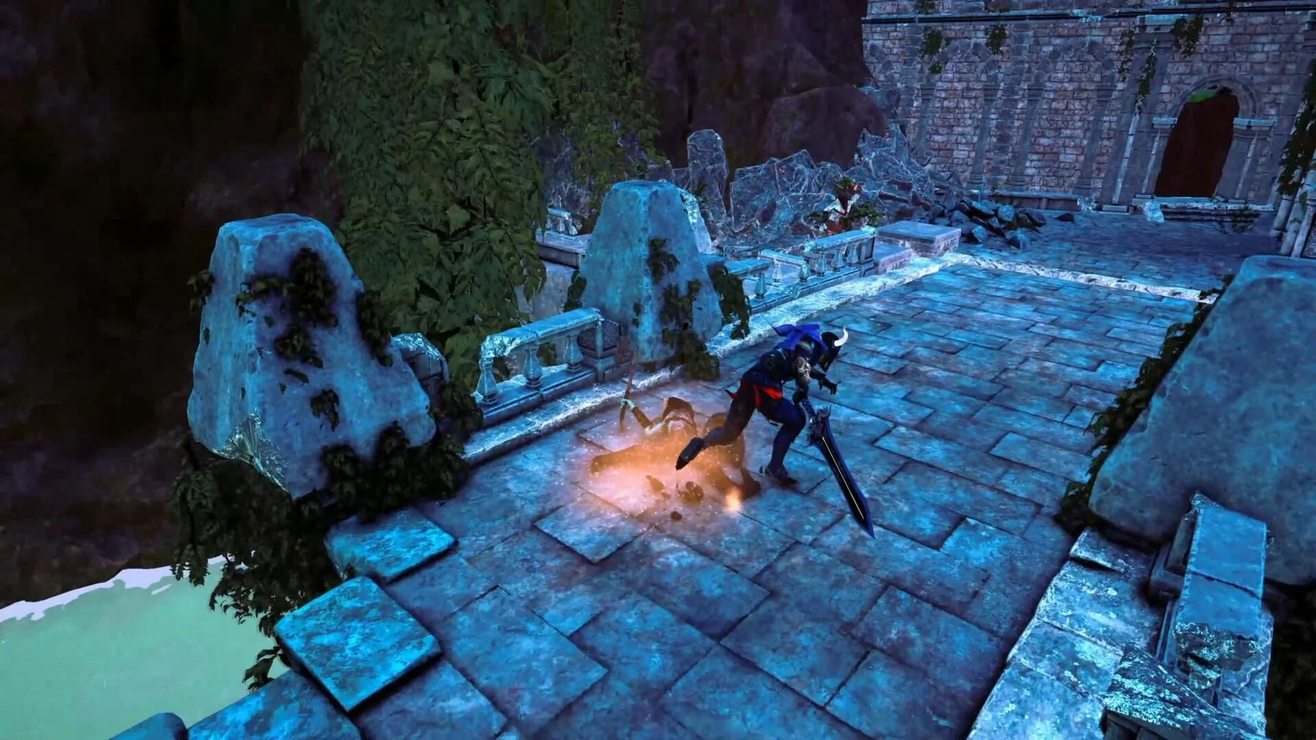 Slay The Berserker brutal combat in dark fantasy ruins