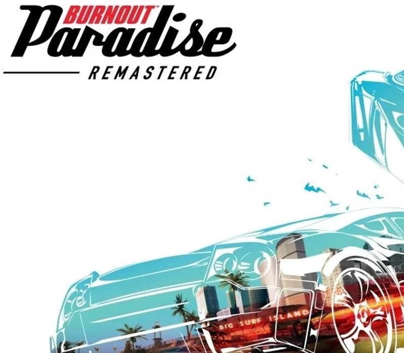 Burnout Paradise Remastered cover, Criterion Paradise City wrecks