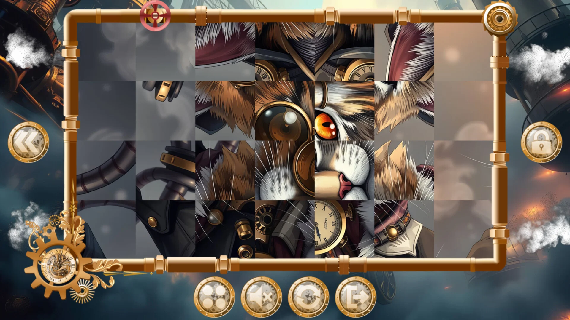Chronime Puzzle Cats artwork screenshot