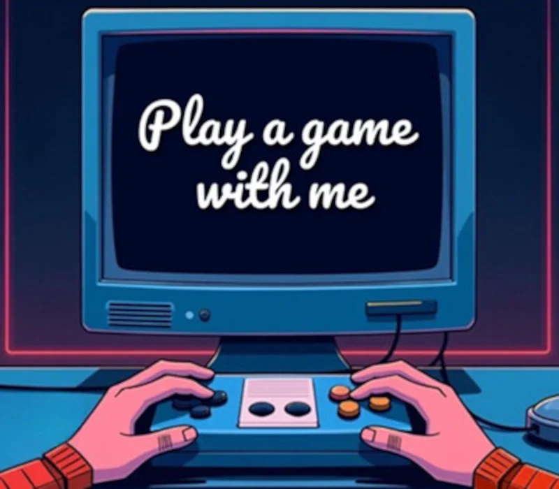 Play a game with me cover, nameless adventurer in darkness