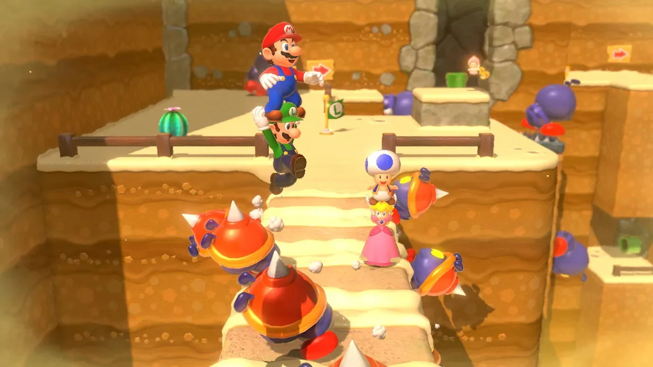 Super Mario 3D World Bowser Fury Switch US listing