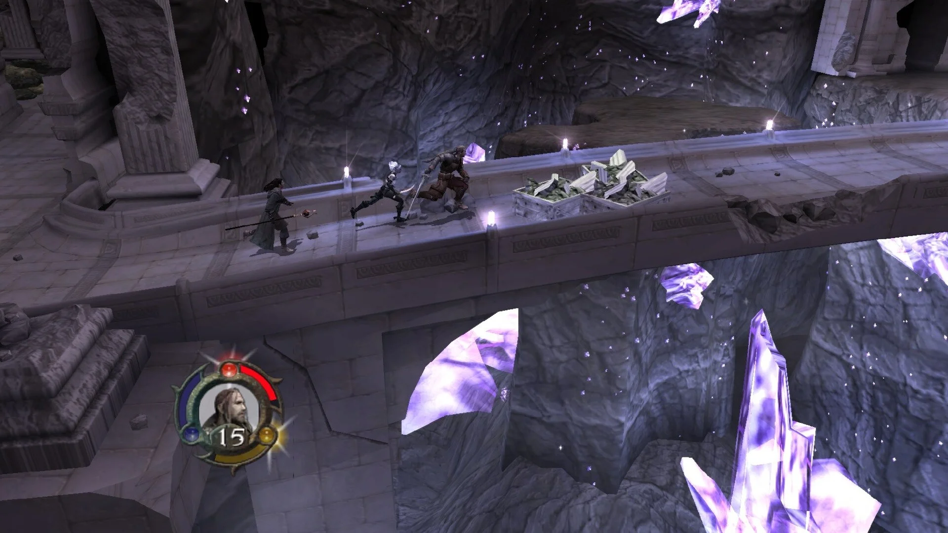 Forgotten Realms Demon Stone Forgotten Realms combat scene