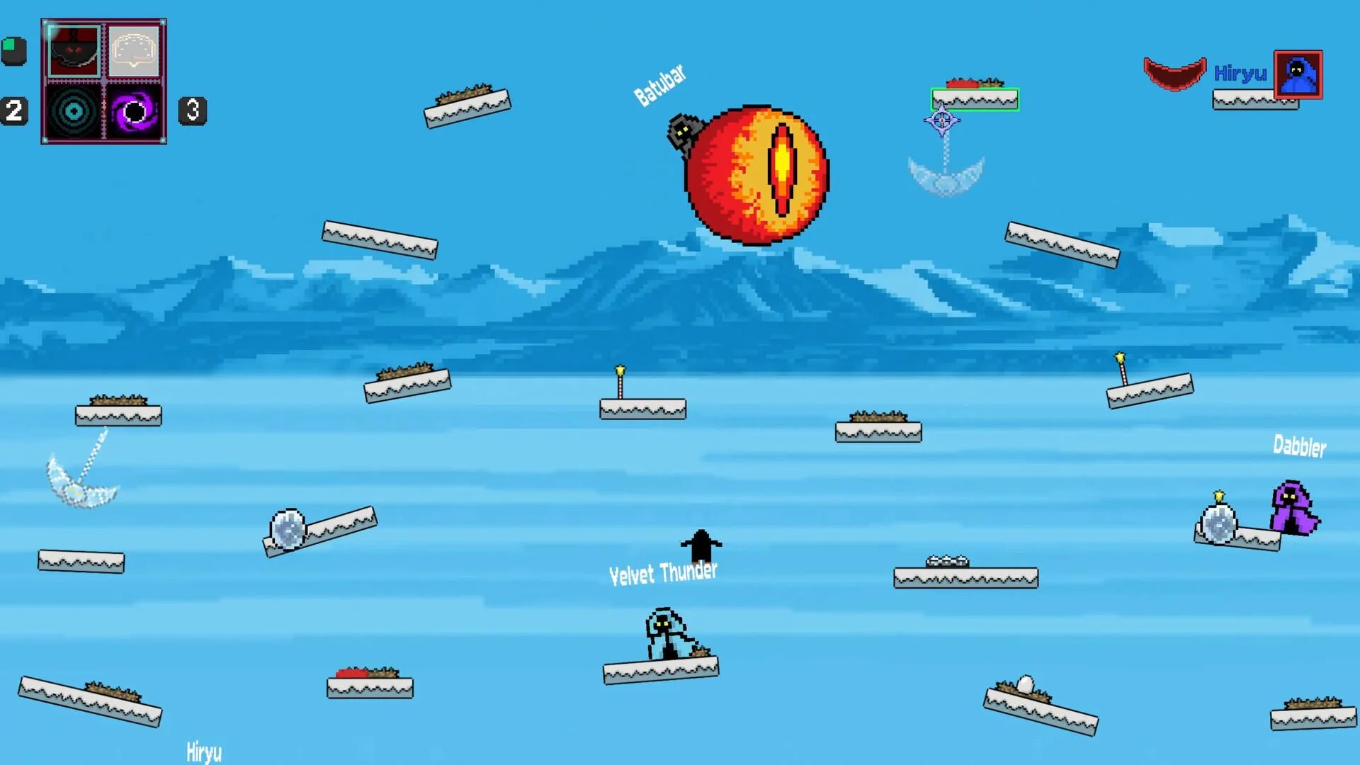 MapGod Steam cover, party platformer arena for 3 to 16 players