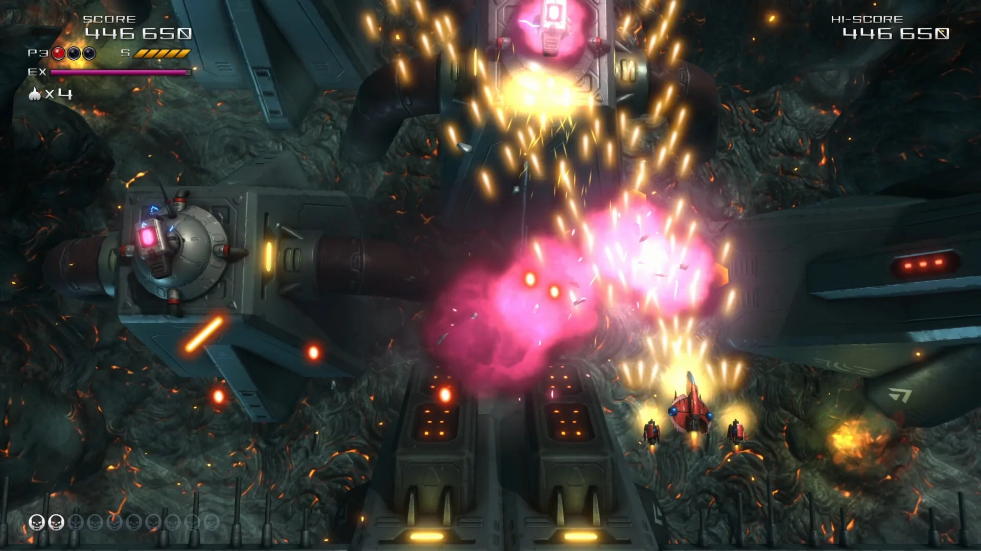 Truxton Extreme Power Shot Truxton Beam Thunder Laser weapons