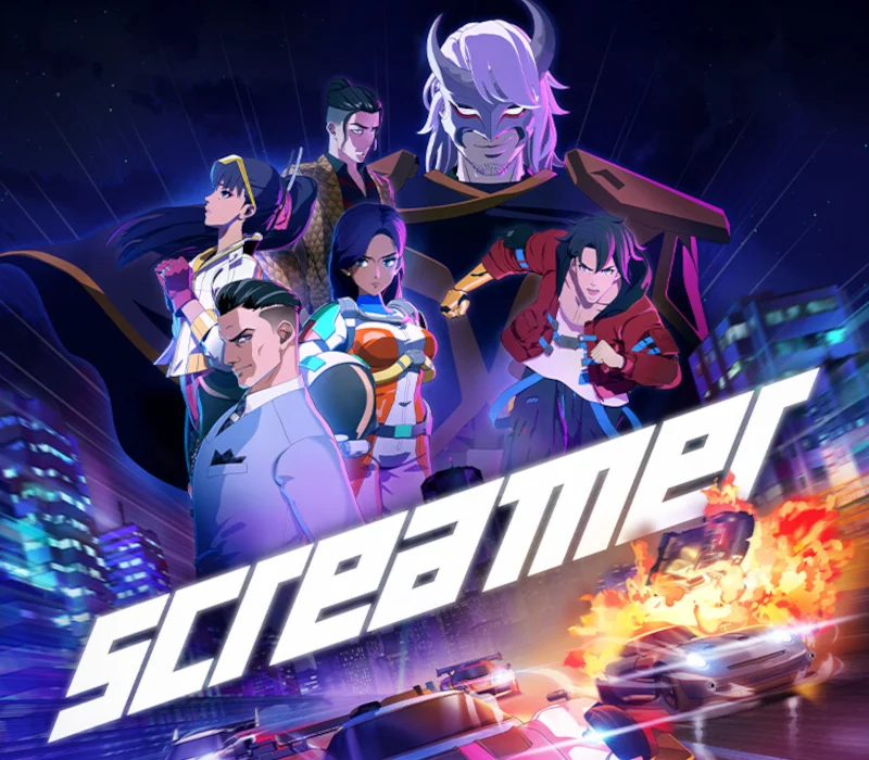 Screamer PlayStation cover arcade racing US