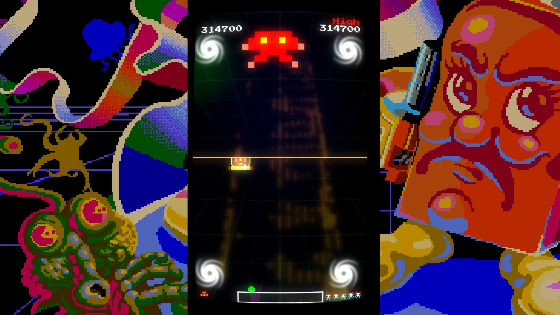 Horizon Shift 81 single-screen 1981 shmup on Switch