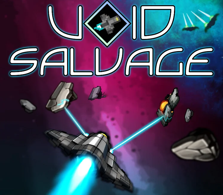 Void Salvage cover art, myradann space salvage simulation RPG