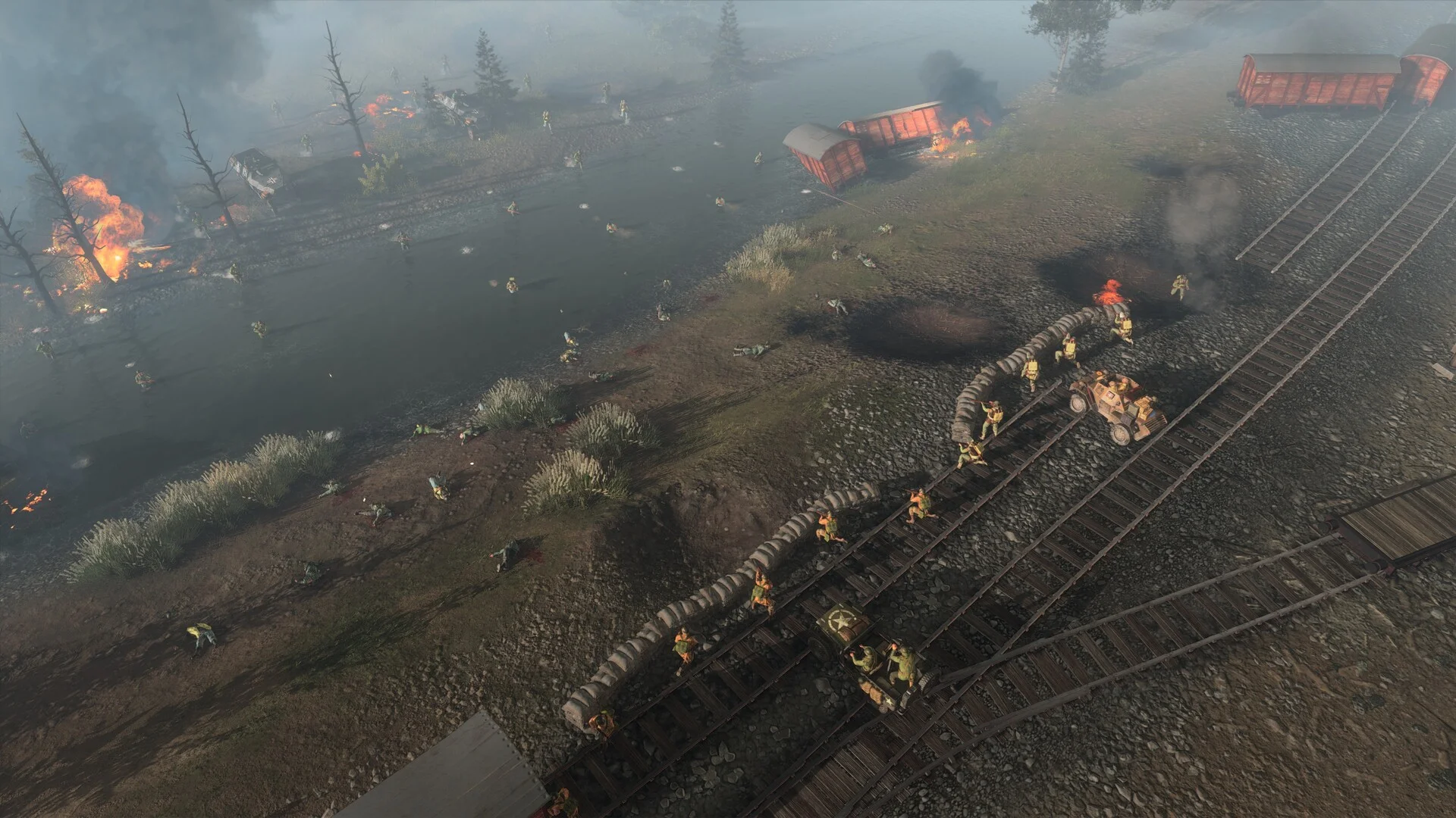 Company of Heroes 3 Final Stand battlegroup defenses