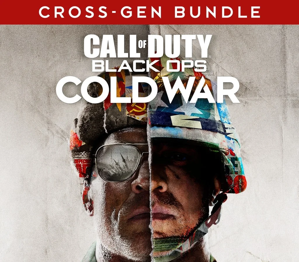 Black Ops Cold War Cross-Gen cover, 1980s operative