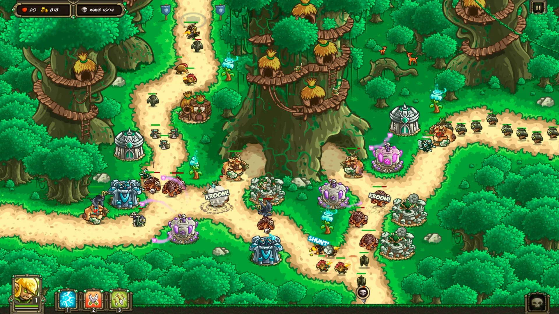 Kingdom Rush Origins elven towers Xbox US