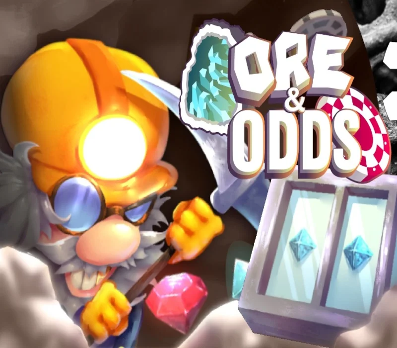 Ore & Odds cover art, Funflower Studio incremental mining slot machine