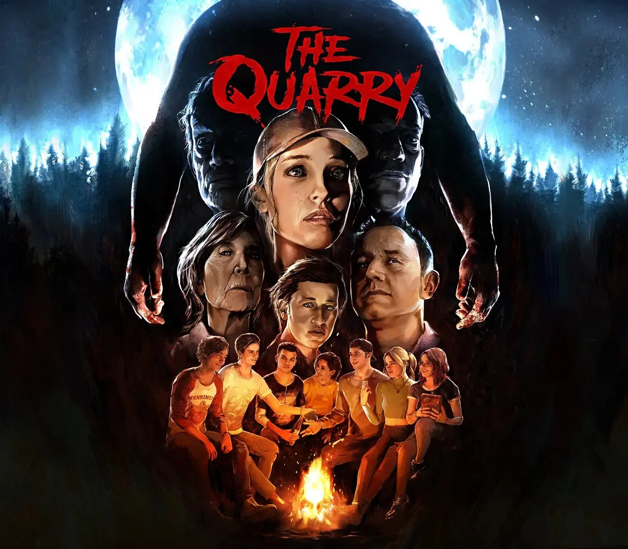 The Quarry Xbox cover Hackett camp counselors UK