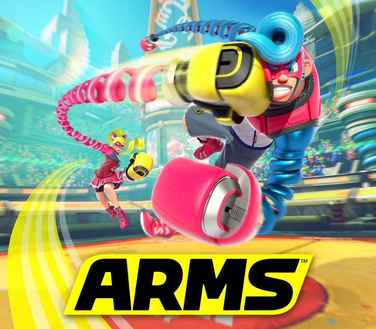 ARMS cover, extendable fighters