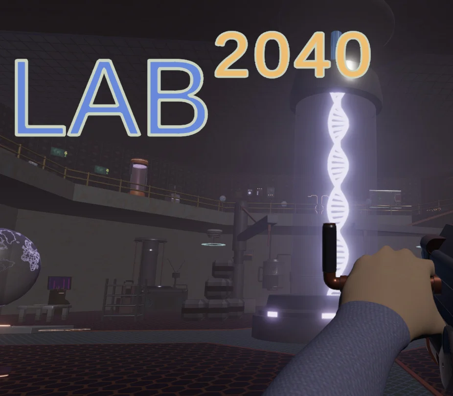 Lab 2040 sci-fi shooter cover