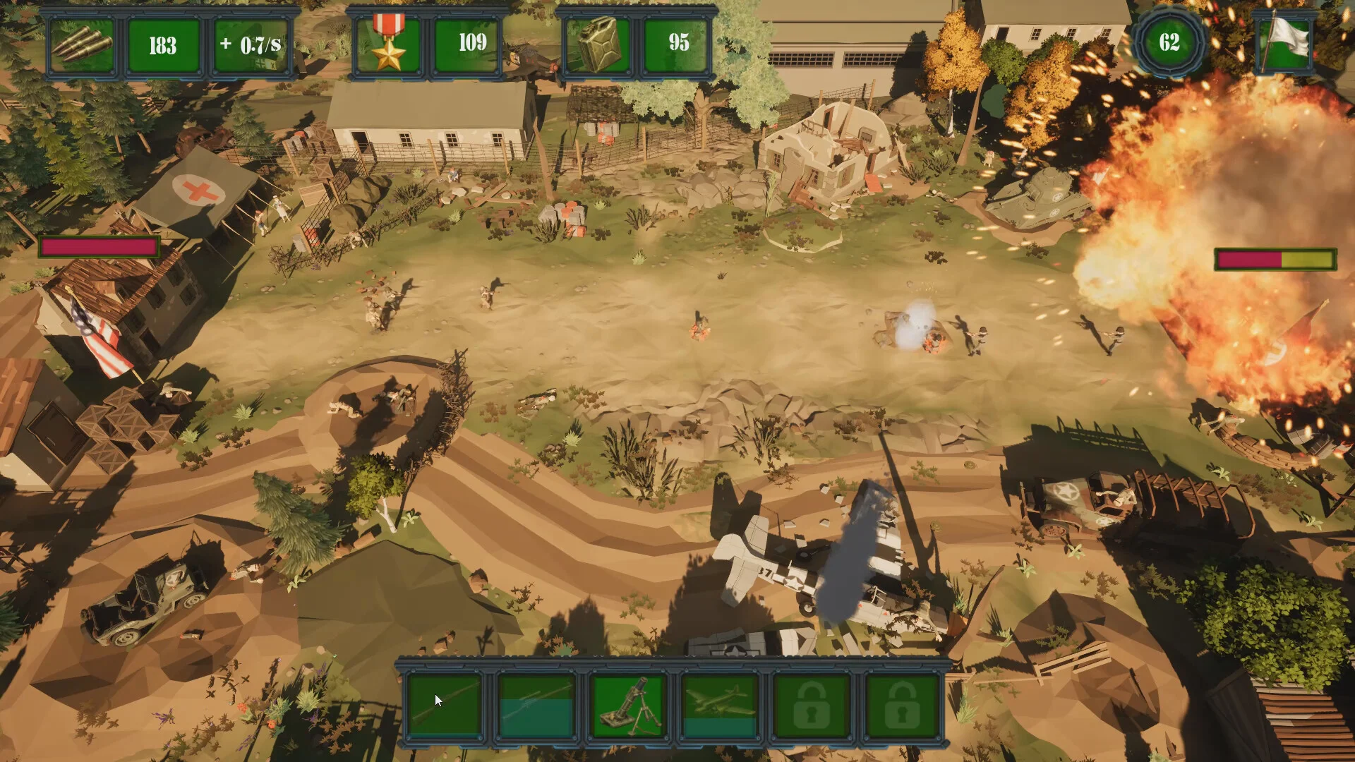 Cannon Clicker WWII clicker simulation screenshot