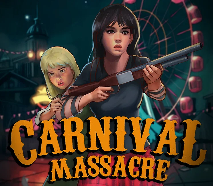 Carnival Massacre Harley in a cursed theme park