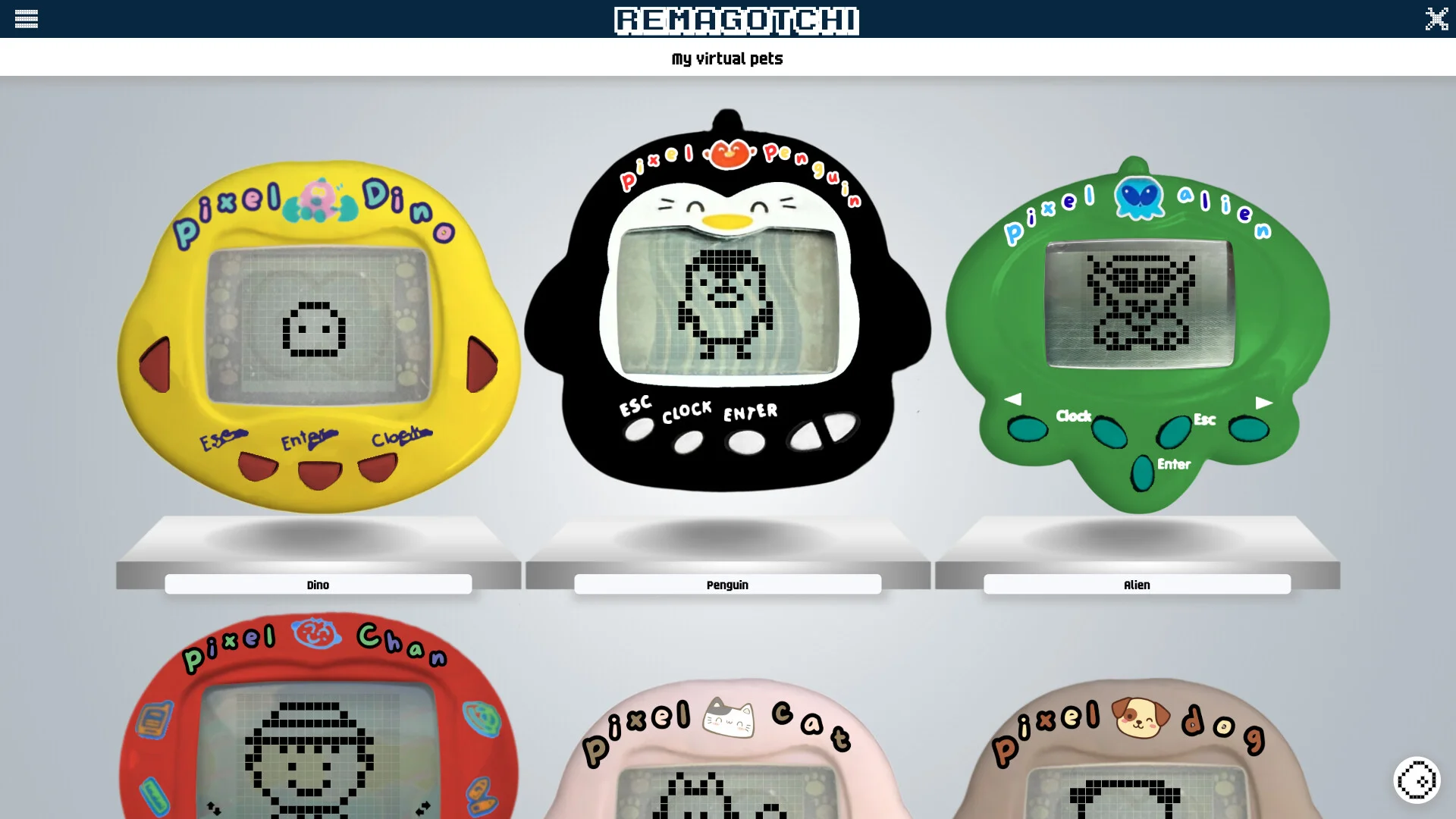 Remagotchi Eternal Life Mode and floating Windows widget