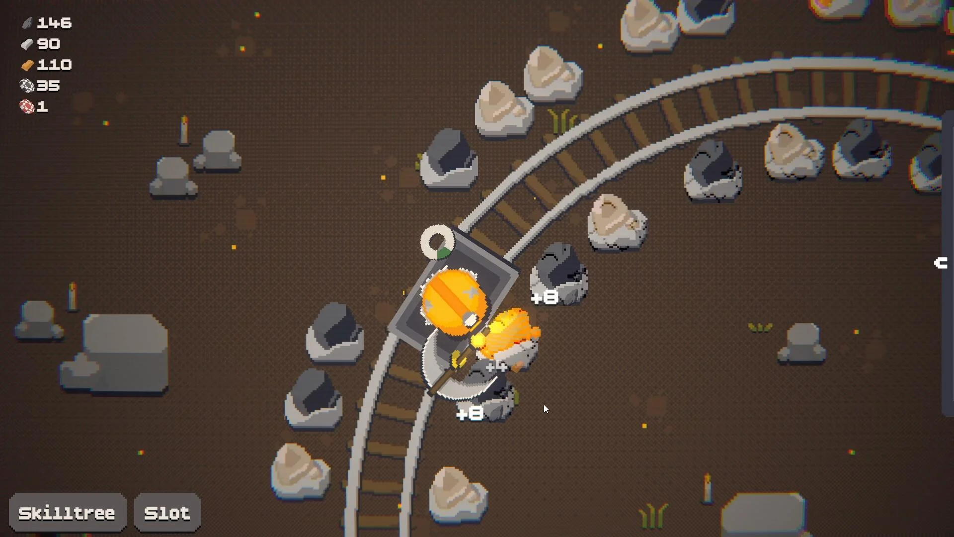 Ore & Odds incremental mining ore extraction upgrade gameplay