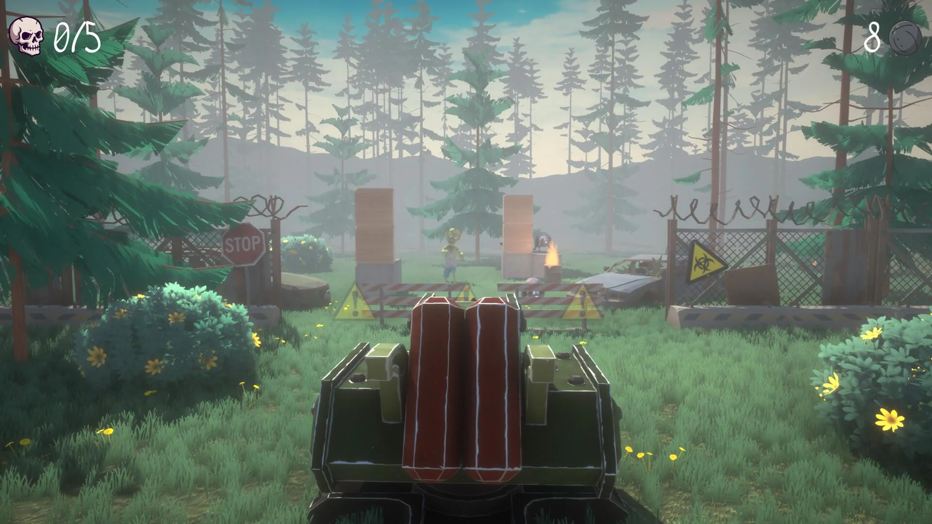 Infected World 2 object destruction against undead hordes