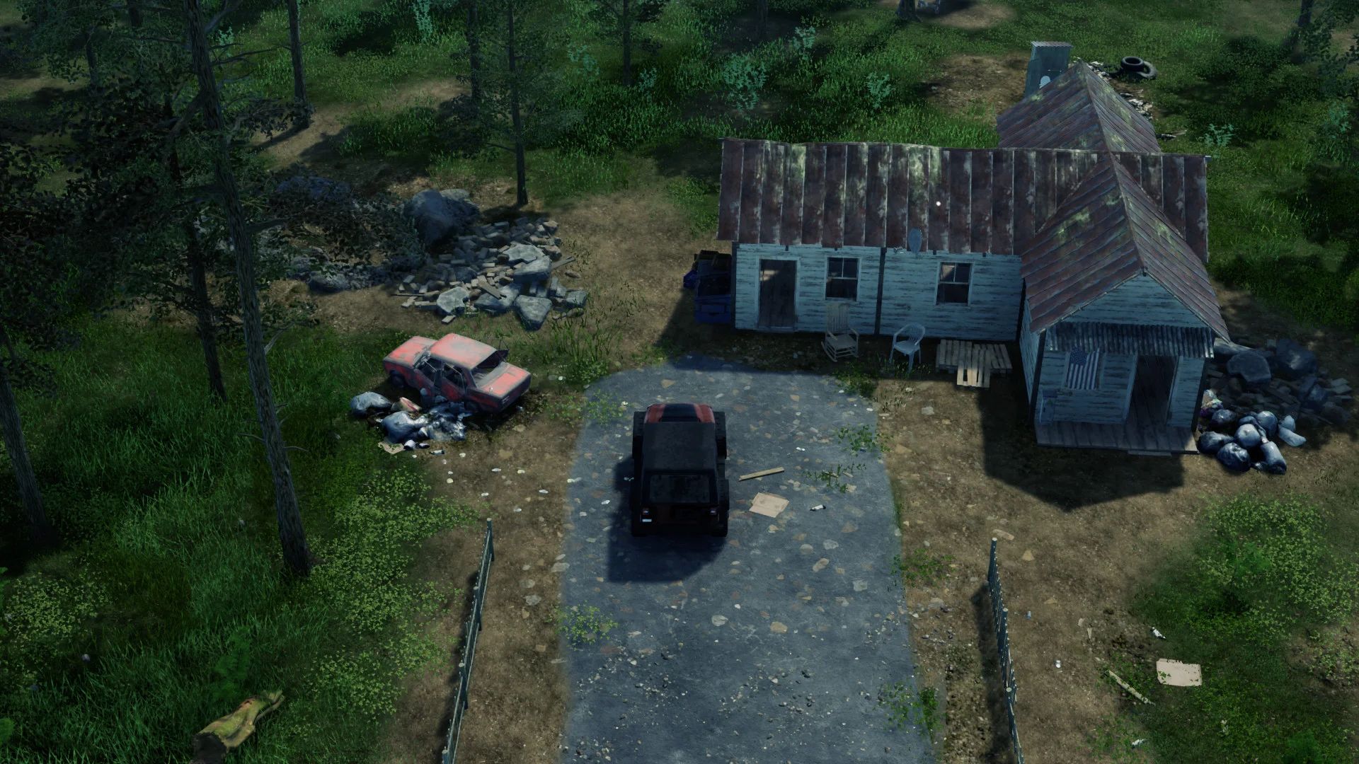 HumanitZ open-world city streets and zeek hordes