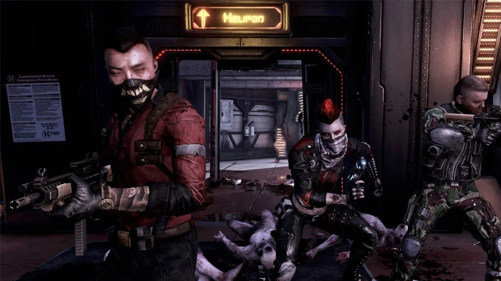 Killing Floor 2 perk loadout on the Horzine roster