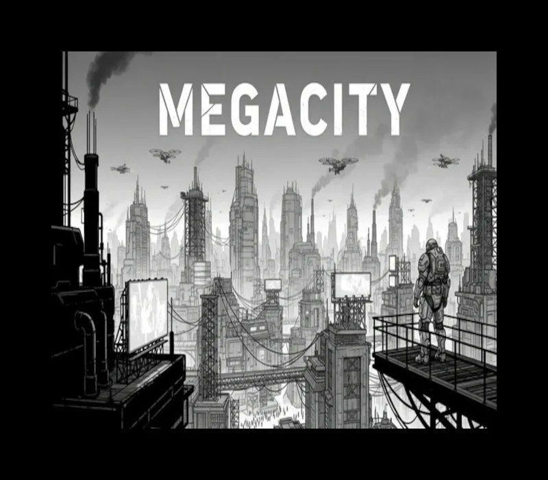 MEGACITY post-collapse city cover