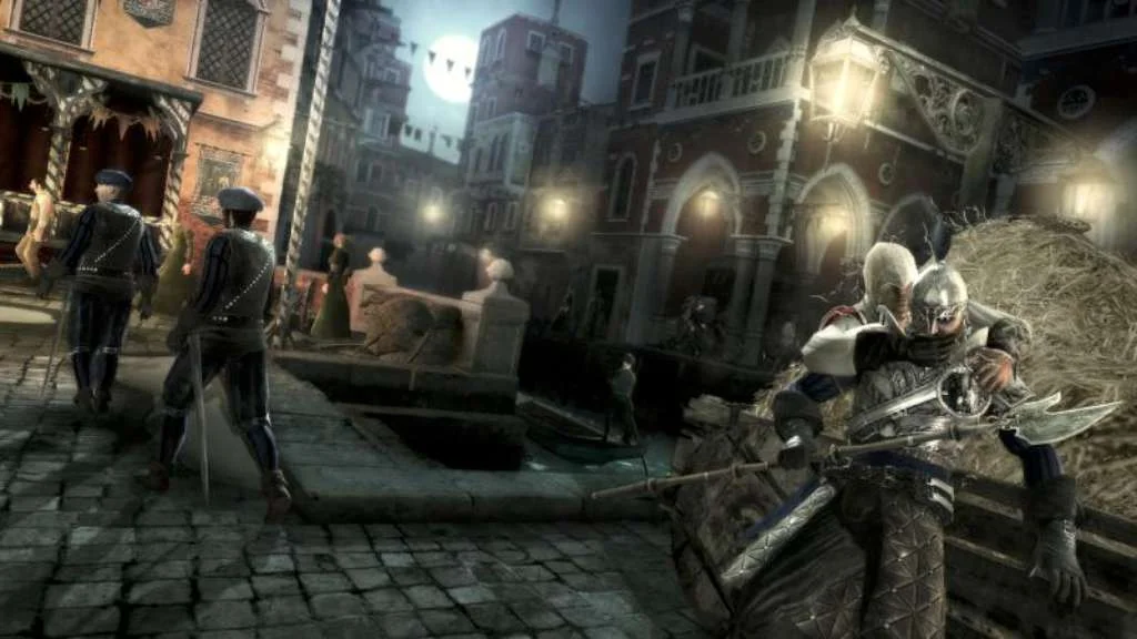 Assassin's Creed 2 Venice canal gondola chase