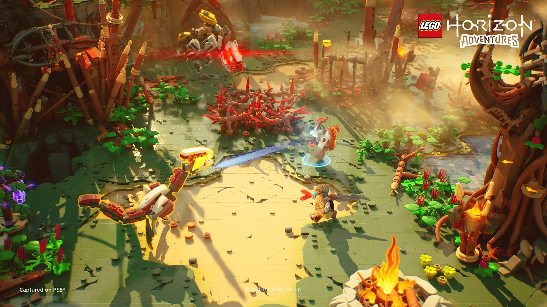 LEGO Horizon Adventures couch co-op hunt