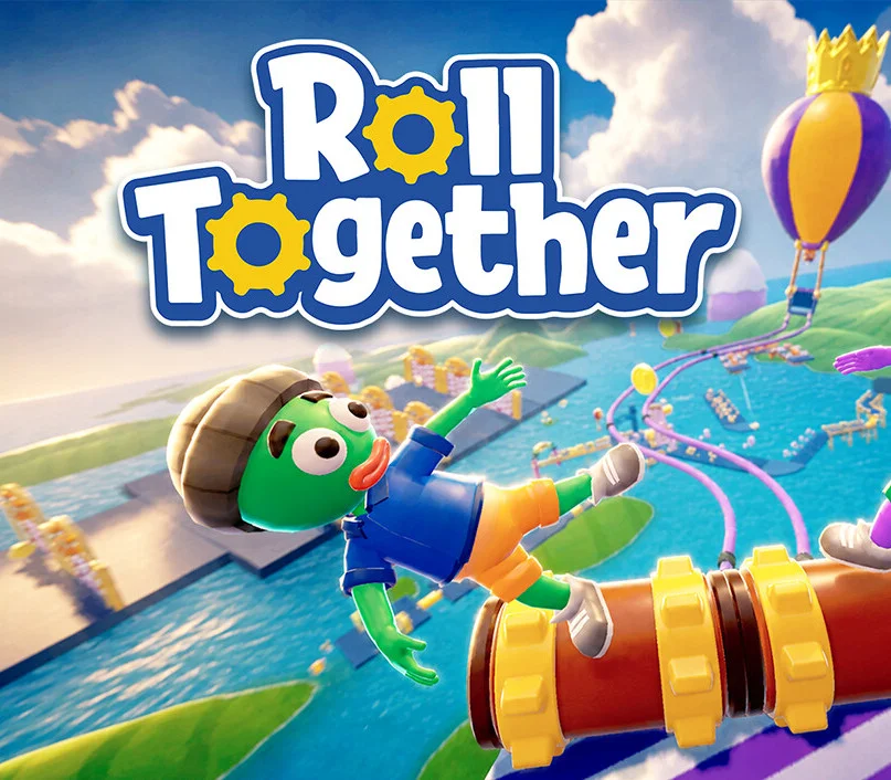Roll Together cover, two wheels physics platformer