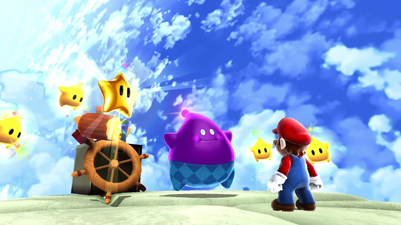 Super Mario Galaxy 2 Co-Star Mode 1-2