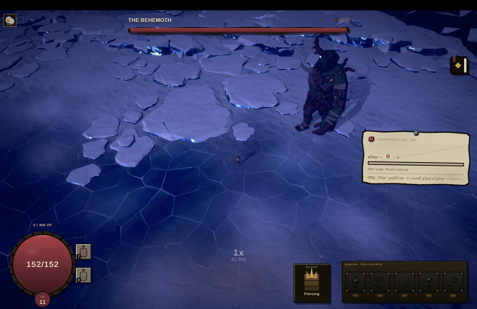 Dungeons & Donuts Range and Mage combat in a featured level