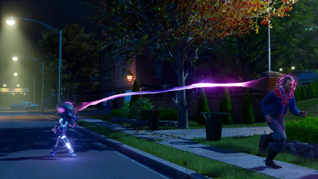 Destroy All Humans Crypto-137 1950s suburb