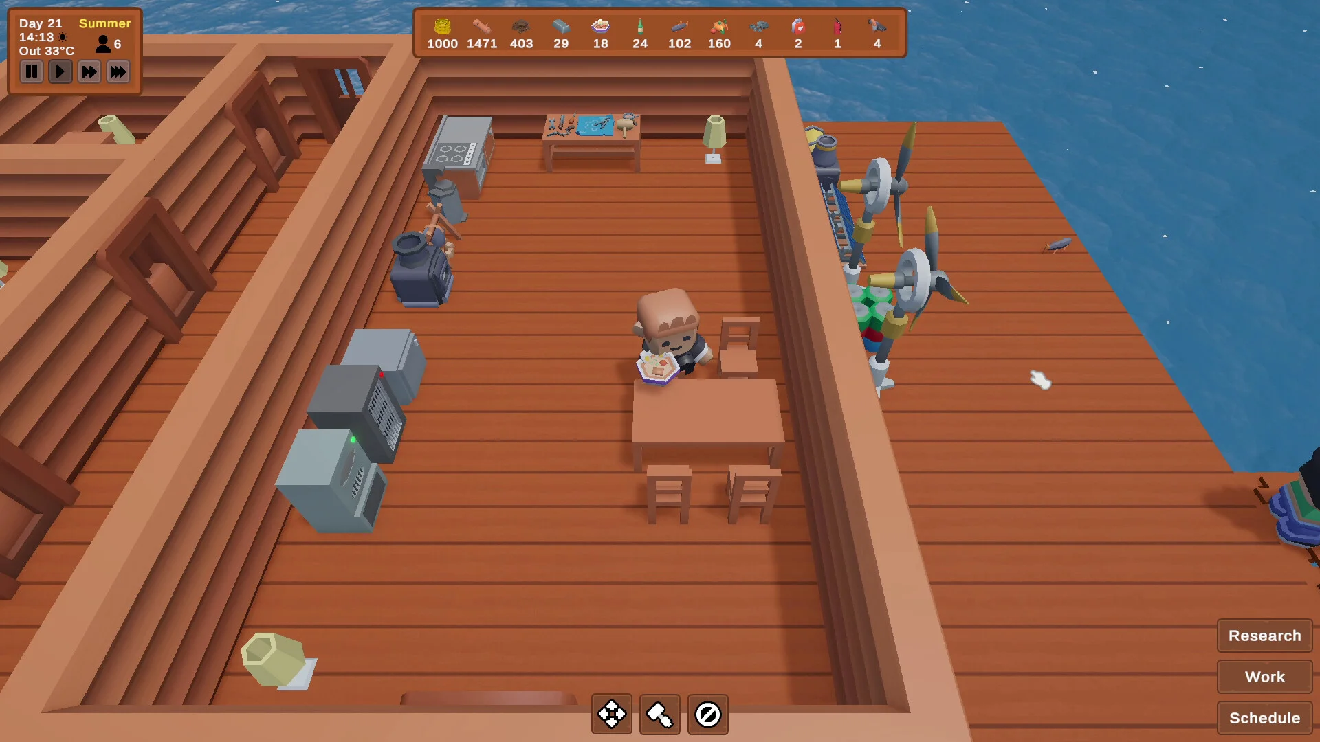 SeaColony Emindev floating colony Early Access scene