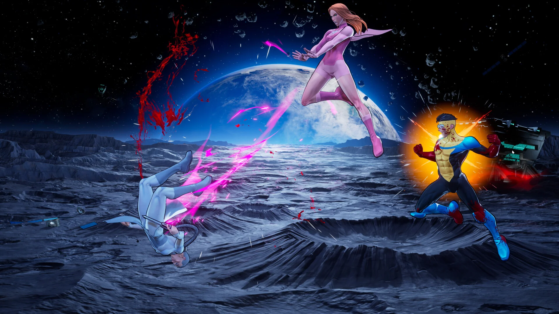 Invincible VS comic roster