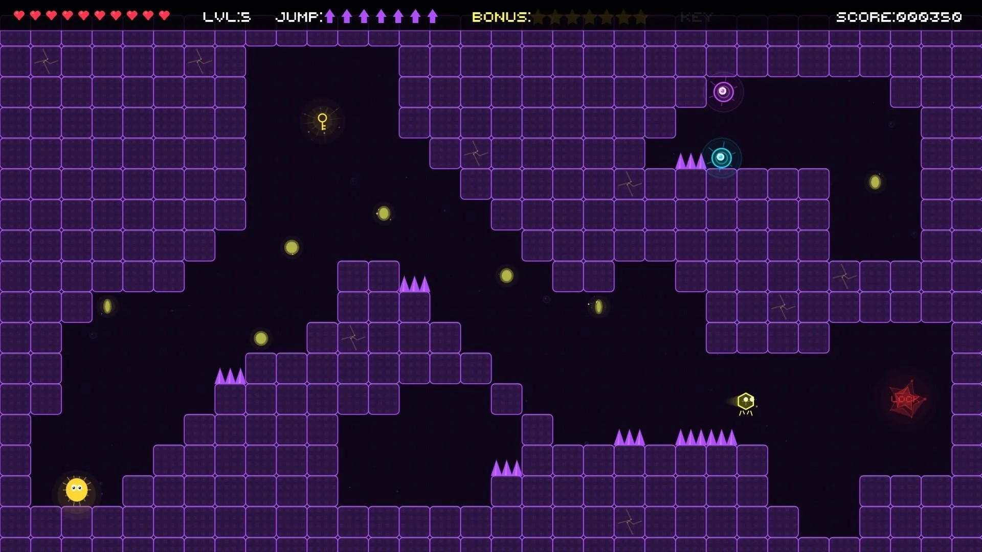 Neon Sunset platform jump screenshot