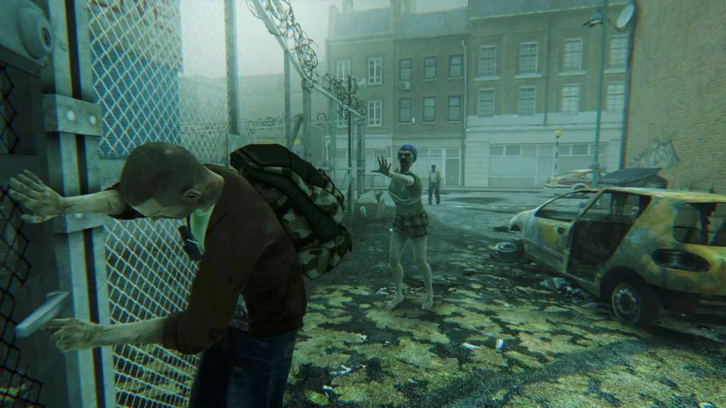 Zombi cover, Prepper bunker in outbreak London