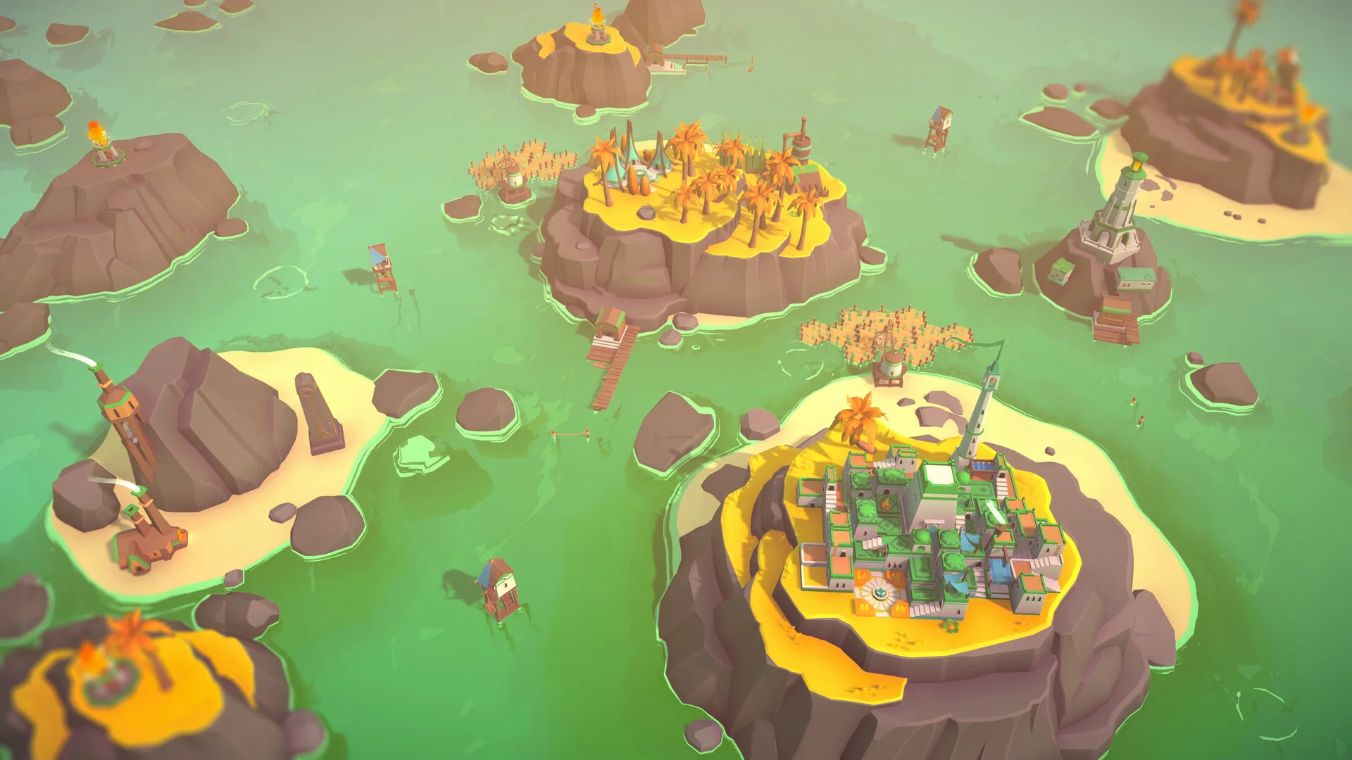 ISLANDERS New Shores Coatsink minimalist builder scene