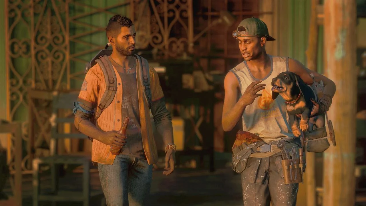 Far Cry 6 Gold Blood Dragon Classic neon jungle