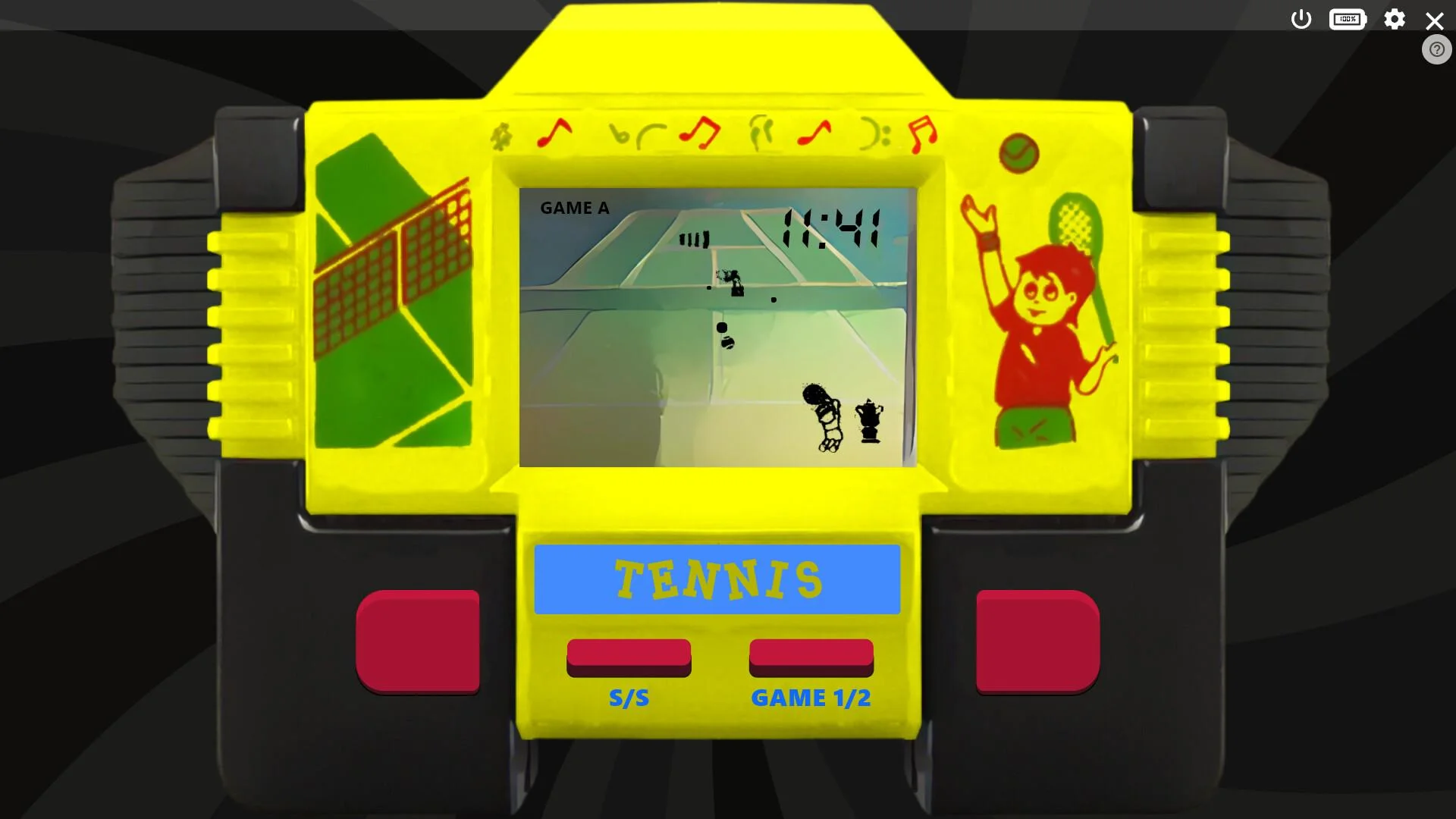 Mini Games Retro 90s Car Racing Tennis Soccer